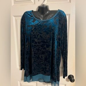 Simply Vera Wang shear blouse.